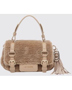 La Carrie Handbag - Natural