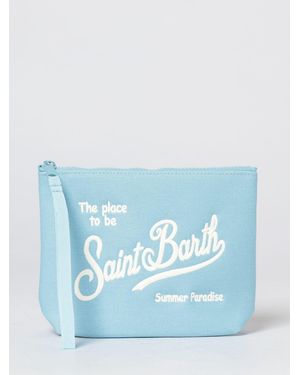 MC2 Saint Barth Cotton Blend Aline Pouch - Blue