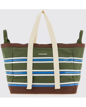 DSquared² University Tote Handbag - Green