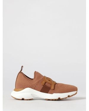 Tod's Kate Crochet Knit Sneakers - Brown