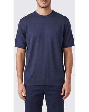 Altea Short-Sleeved Crew-Neck T-Shirt - Blue
