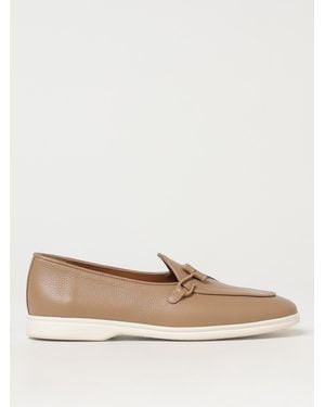 Edhen Milano Grain Leather Monk Strap Shoes Edhén Milano - Natural