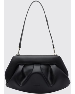 THEMOIRÈ ThemoirÈ Clutch Bios Aus Recyceltem Veganem Leder Mit Abnehmbarem Griff - Schwarz