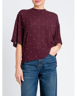 Twinset Top - Purple