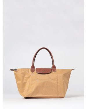 Longchamp Bolso De Mano Grande Plegable Le Pliage Original De Poliamida - Neutro