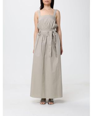 Liu Jo Cotton Dress With Floral Print - White
