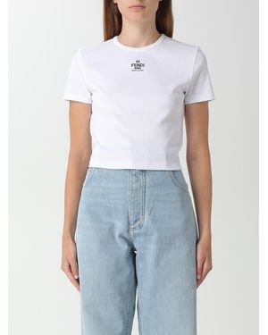 Fendi Cotton T-shirt - Blue