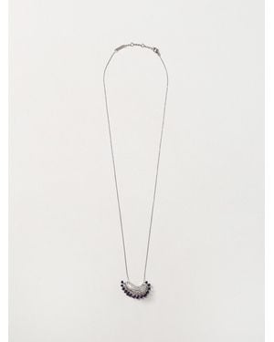 Bottega Veneta Silver Necklace - White