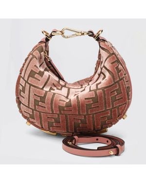 Fendi Sac Porté Main Femme - Rose