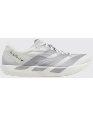 Y-3 Adios 9 Technical Fabric Trainers With Cushioned Extralight Sole - White