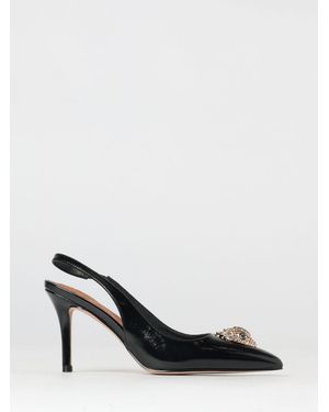 Kurt Geiger Belgravia Naplak Slingback Court Shoes - Black