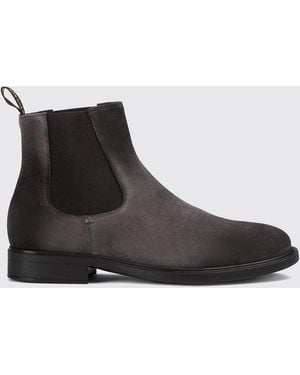Doucal's Stiefeletten Aus Wildleder - Schwarz