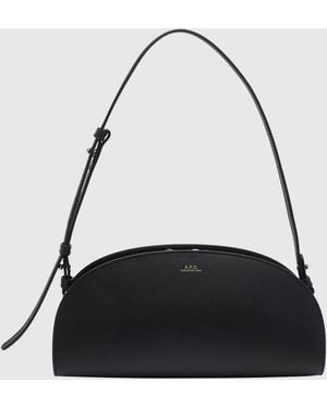 A.P.C. Shoulder Bag - Black
