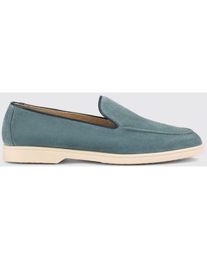 Doucal's Mokassins Aus Wildleder - Blau