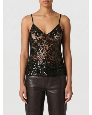 Golden Goose Embroidered Top - Black