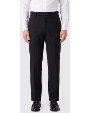 Séfr Wool Blend Tailored Trousers - Black