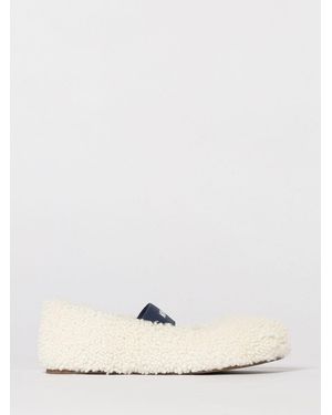 Moon Boot Shearling Ballerina - Natural