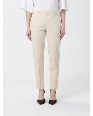 PT Torino Gabardine Cropped Pants - Natural