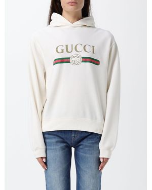 Gucci Sweatshirt Damen - Weiß
