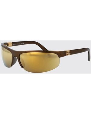 Miu Miu Gafas De Sol Mujer - Metálico