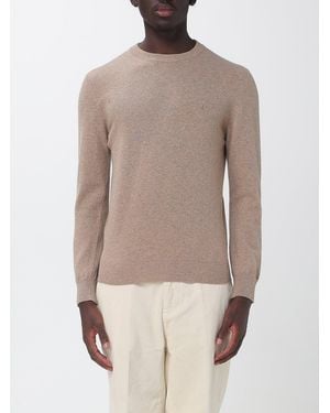 Brooksfield Jersey De Cuello Redondo De Lana Con Puños Y Bajo De Canalé - Neutro