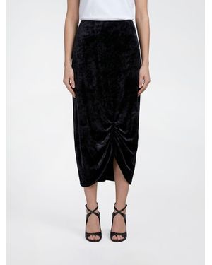 Valentino Velvet Skirt - Black