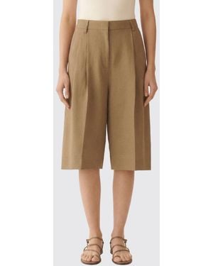 Fabiana Filippi Linen Blend Shorts - Natural
