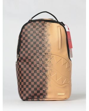Sprayground Henny Spritz Chequered Saffiano Coated Cotton Backpack - Multicolour
