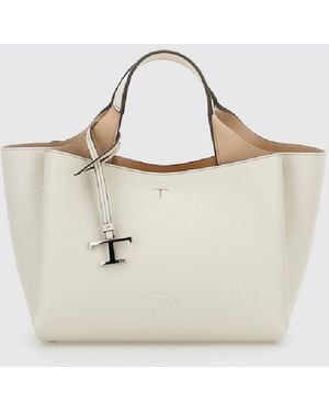 Tod's Mini Leather Bag - Natural