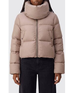 Rick Owens Chaqueta Acolchada Corta De Nailon Hidrófugo Con Cuello Embudo - Rosa