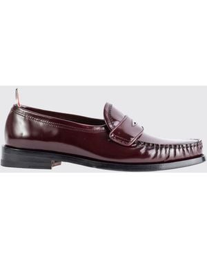 Thom Browne Penny Loafers - Red