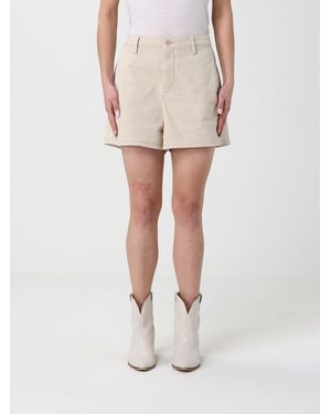 7 For All Mankind Cotton Shorts - White