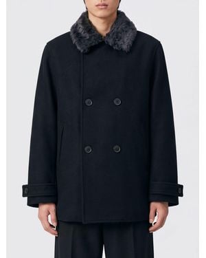 Our Legacy Double-Breasted Short Coat - Blue