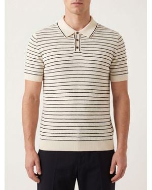 Roberto Collina Polo Herren - Natur