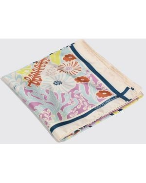 Coccinelle Foulard De Seda Estampada - Multicolor