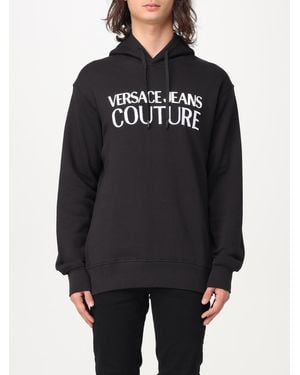 Versace Jeans Couture Cotton Hoodie - Gray