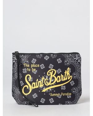 MC2 Saint Barth Neoprene Aline Mc2 Pouch With Saint Barth Logo - Grey