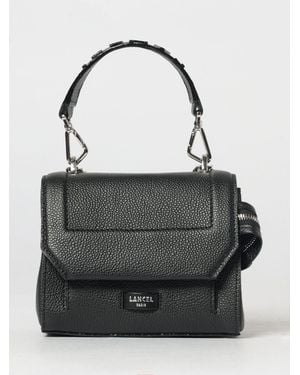 Lancel Ninon Grained Leather Bag - Black