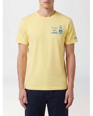 MC2 Saint Barth Cotton Crew Neck T-Shirt - Yellow
