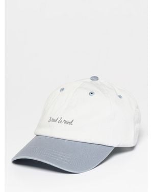WOOD WOOD Hat - White