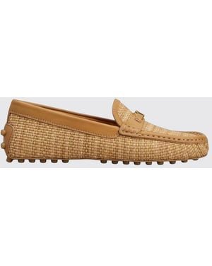 Tod's Driver Loafers - Natural