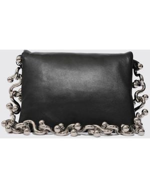Sportmax Softy Padded Nappa Leather Bag - Black