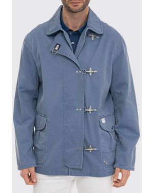 Fay Classic Cotton Jacket - Blue