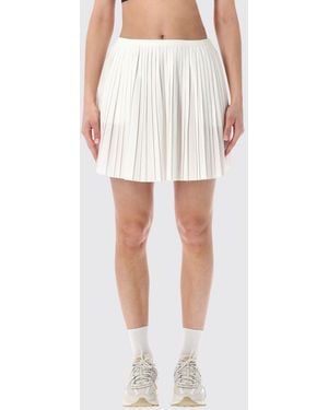 Nike Pleated Technical Fabric Skirt - White