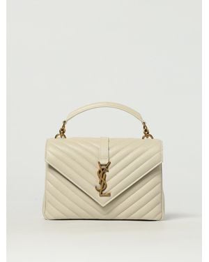 Saint Laurent Borsa College Medium - Neutro