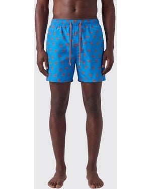 Gallo Badeshorts Aus Recyceltem Polyester - Blau