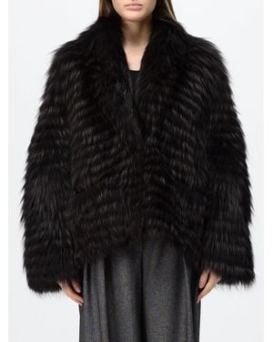 Simonetta Ravizza Alvin Reversible Short Jacket - Black