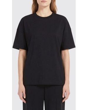 FEDERICA TOSI Basic Cotton T-Shirt - Black