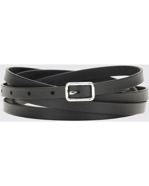 Givenchy Cinturón De Piel De Becerro - Blanco