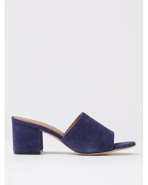 Via Roma 15 Sandales Plates Femme - Bleu